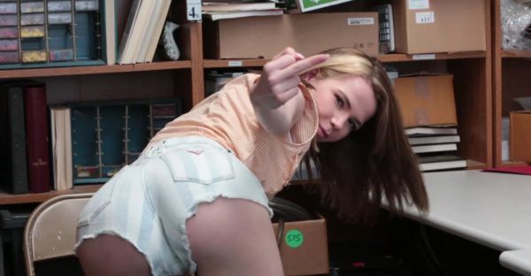 Alina's t*** titties bounce as Ryan pounds her from behind at the local shortie shop - alphaporno.com on systemporn.com