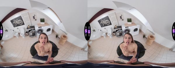 Brunette vixen Elena delivers an unforgettable oral experience in HD VR - alphaporno.com on systemporn.com