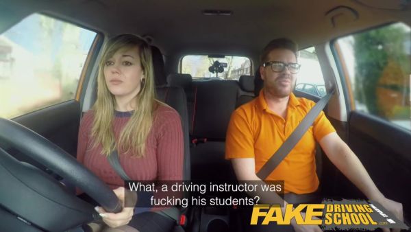 Ryan Ryder In 34f Boobs Bouncing In Driving Lesson - videomanysex.com - Britain on systemporn.com