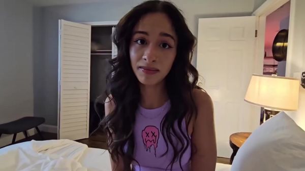 Luxe La Fox - Cuddling My Cute Latina Stepsister - videohdzog.com on systemporn.com