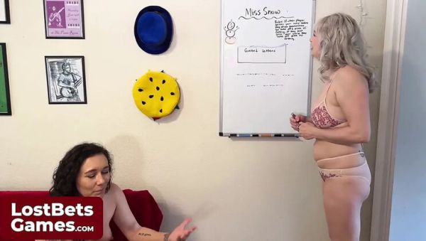 Naughty Word Game Strips Lesbians To Intercourse! - xxxfiles.com - Britain on systemporn.com