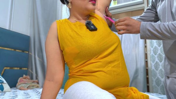 18 Year Old Indian Girl Gets Tight Pussy Fucked After Shaving Her Hairy Pussy by Roommate - veryfreeporn.com - India on systemporn.com