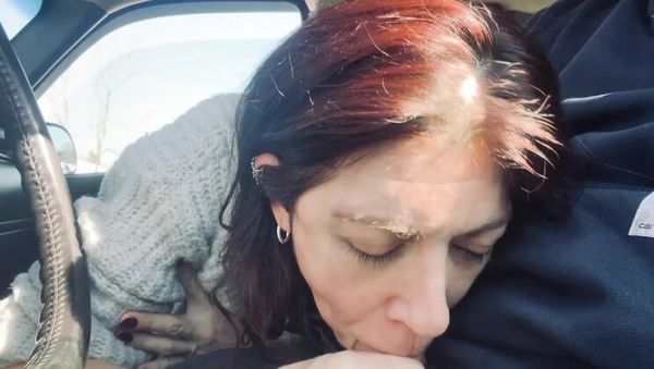 Alici's Amazing Amateur Blowjob and Cum Swallow in the Car - veryfreeporn.com on systemporn.com