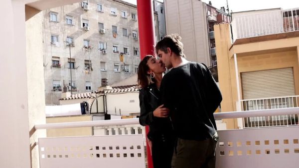 Hot Girl Fucks in the Street – Amateur Outdoor Ride with Magia Rosa - veryfreeporn.com - Spain on systemporn.com