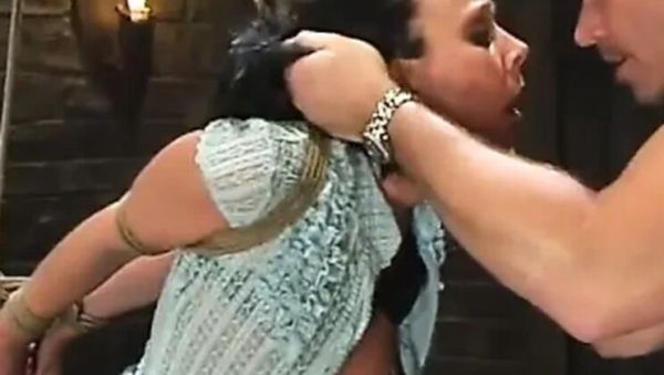 Mark Davis Dominates Julie Night in Intense BDSM Bondage Scene - veryfreeporn.com - Britain on systemporn.com