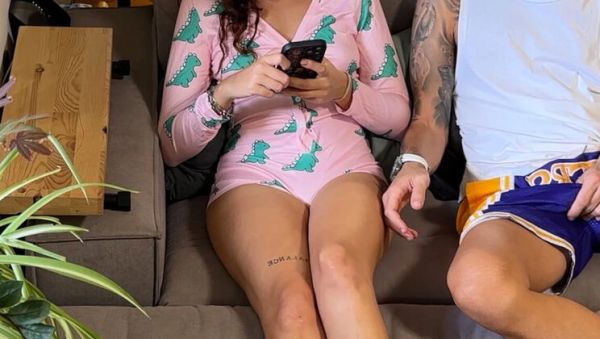 Innocent Teen Begs Stepdad Not to Leave After He Fingers Her Tight Pussy - veryfreeporn.com - Britain on systemporn.com