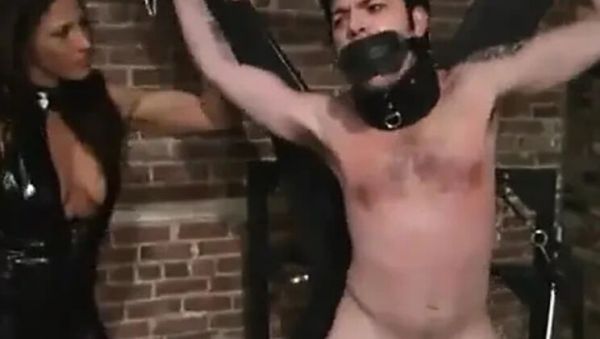 Dominatrix Kym Wilde Humiliates Brandon With Bondage & Spanking - veryfreeporn.com - Britain on systemporn.com