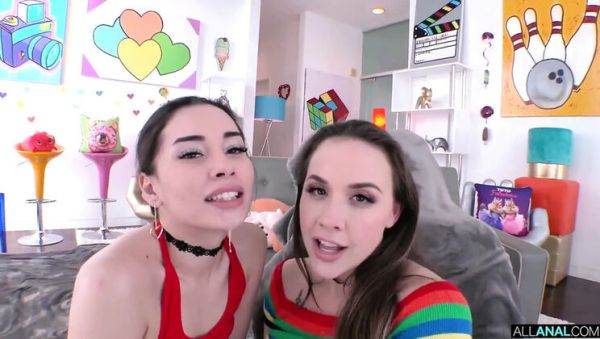 Chanel Preston and Aria Lee Take It Deep Anal and ATM Action - veryfreeporn.com - Britain on systemporn.com