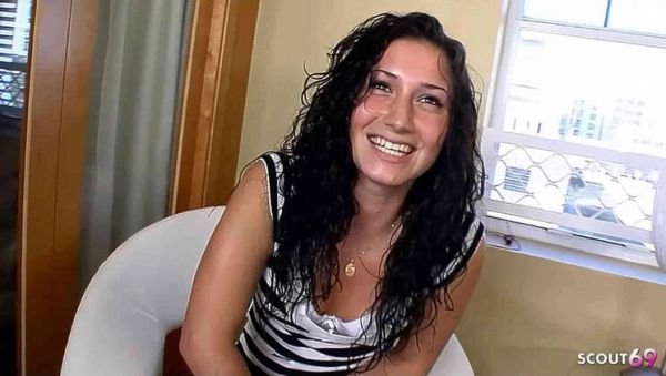 Sweet Teen With Curly Black Hair Gets Picked Up at Beach First Time No Condom Casting Fuck - veryfreeporn.com - Britain - Germany on systemporn.com