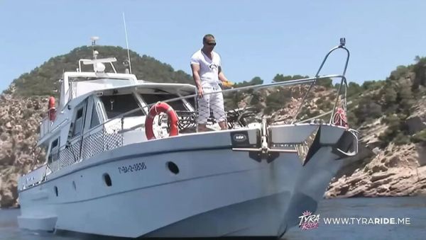 Brunette Milka Manson Gets Wild Sex on Beach, Boat, and Couch - veryfreeporn.com - France on systemporn.com