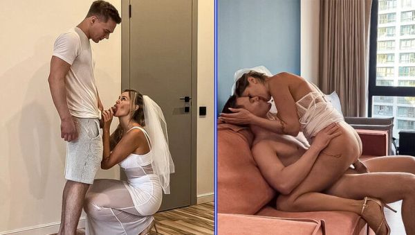 Rough Bride Cheating: Massive Cock Deep Throat & Cum In Mouth - veryfreeporn.com - Russia on systemporn.com