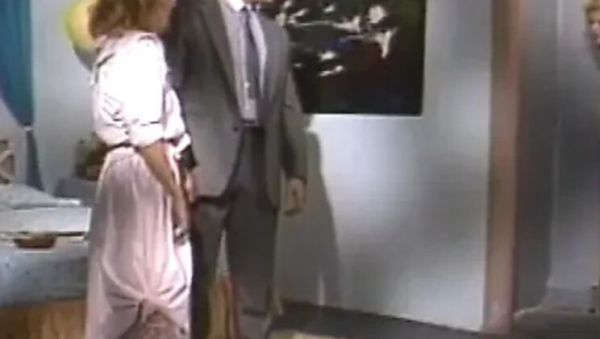 Vintage Hairy Couple Fucks Hard – Load Shot in Her Mouth - porntry.com - Britain - Usa on systemporn.com