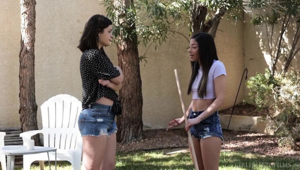 Dharma Jones and XxLayna Marie Get Fingered and Licked - Lesbian Scene 4 - porntry.com - Britain on systemporn.com