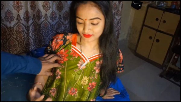 Real Homemade Bhabhi in Night Dress, Hot Devar Fucks Tight Indian Desi Village Girl Pussy - veryfreeporn.com - India on systemporn.com