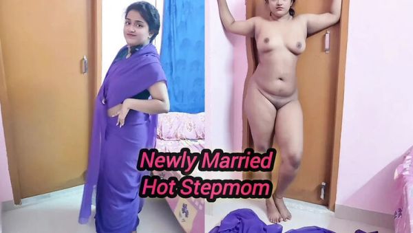 Chubby Indian Stepmom Slut Seduces Step Son To Lick Wet Pussy - veryfreeporn.com - India on systemporn.com