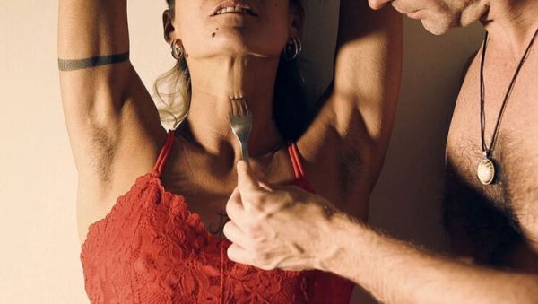 Tied MILF Gets Pussy Eaten Doggystyle - porntry.com - Spain on systemporn.com