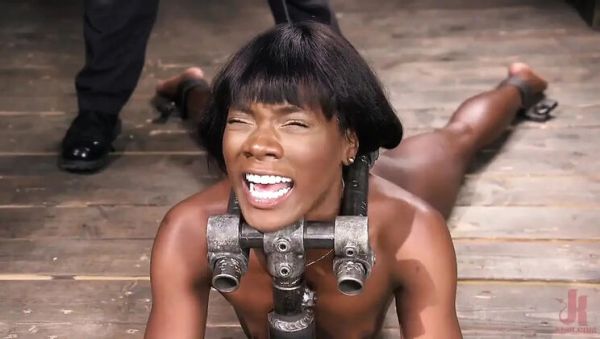 Ana Foxxx Gets Bound, Flogged, and Fucked by Machine Until She Cums - veryfreeporn.com - Britain on systemporn.com