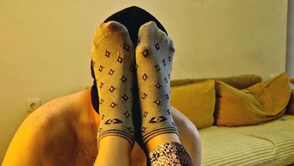 Dominatrix Nika Makes Her Slave Sniff Her Sweaty Socks After Boots Come Off - porntry.com - Russia - Britain on systemporn.com