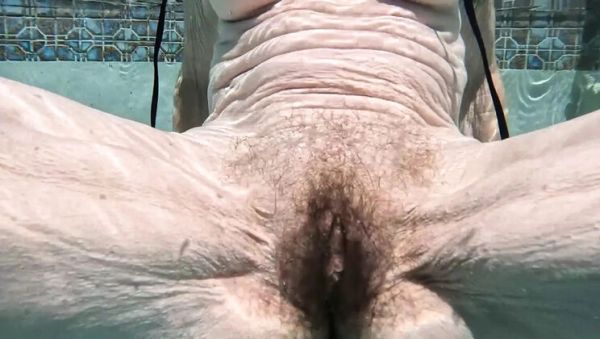 Hairy Amateur Pool Fucking & Outdoor Shower in Slow Motion - veryfreeporn.com - Britain on systemporn.com
