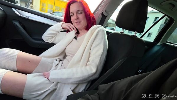 Malou-Nu Loses Bet: Car Wash Fingering Orgasm - veryfreeporn.com - Germany - Austria on systemporn.com