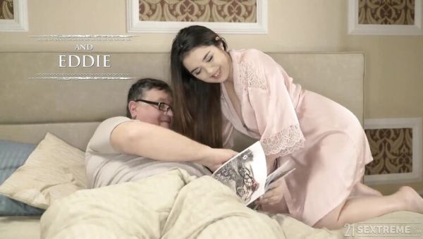 21 Sextreme - Busty Teen Diana Rius Sucks Old Man and Takes His Cum - veryfreeporn.com on systemporn.com