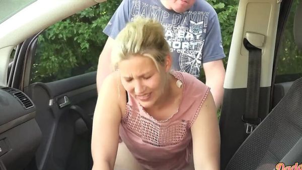 My First Ass Fuck in the Car with Daddys Luder - Big Ass Couple Cumshot - veryfreeporn.com - Germany on systemporn.com