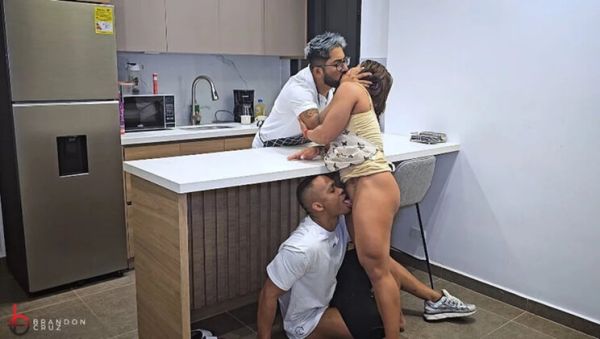 Cuckold Wife Fucks A Huge Black Cock While Husband Isn't Looking - Brandon Cruz & Selena Stone - veryfreeporn.com - Spain - Colombia on systemporn.com