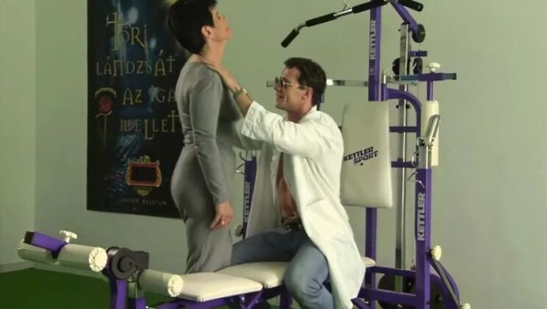 Horny Old Nursing Home Granny Gets Pounded by Young Gym Coach - veryfreeporn.com - Italy on systemporn.com