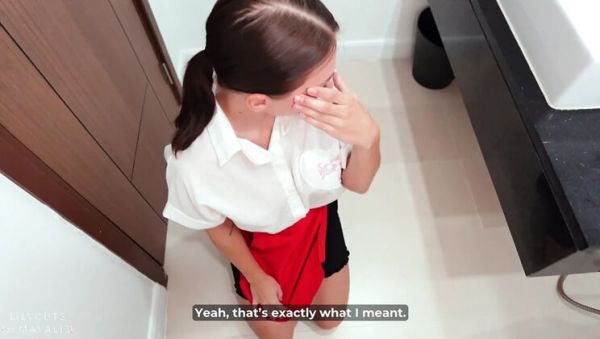 Waitress Messed Up the Order, Paid With Her Big Tits and Ass - porntry.com - Russia on systemporn.com