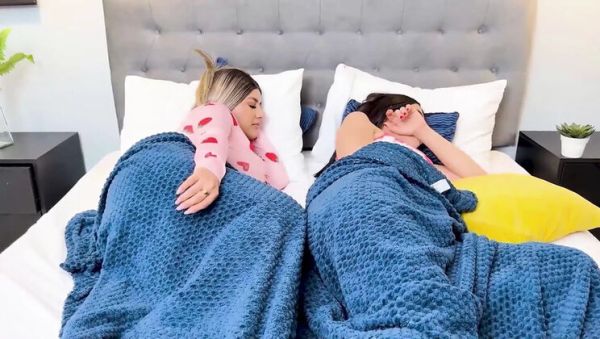 Naty Delgado & Alicia Trece Get Horny in Bed and Fuck Lesbian Style - porntry.com - Colombia on systemporn.com