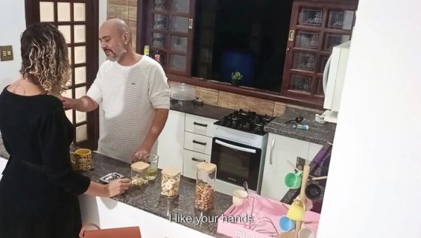 Hotwife Gets Anal Creampie in Bar Pantry - porntry.com - Portugal on systemporn.com