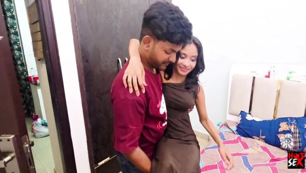 Desi Girlfriend Meets Boyfriend for Hardcore Fucking and Kissing Sex - porntry.com - India on systemporn.com
