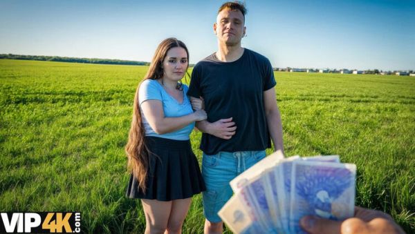 HUNT4K – Fucking Big Tits Girlfriend in Front of Cuckold Outdoors - porntry.com - Britain on systemporn.com