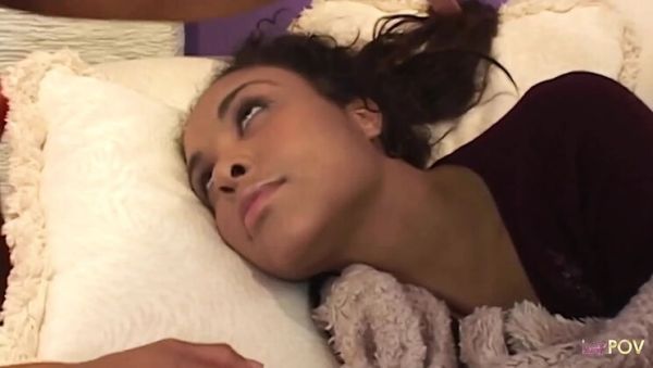 Sweet Brown Girl Needs Lesbian Love – Jaslin Diaz POV - porntry.com - Britain on systemporn.com