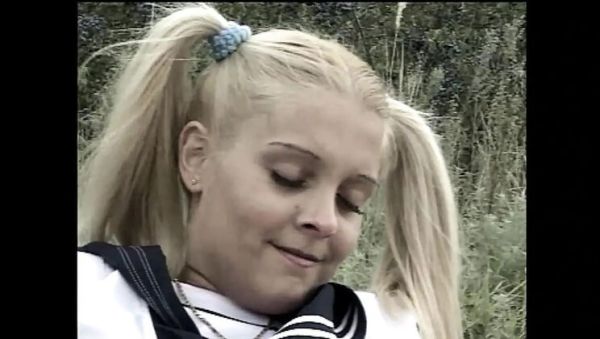 Young Blonde Teen Gina Pearl Gives Blowjob and Rides Cowgirl Outdoors Until Cum on Tits - porntry.com on systemporn.com