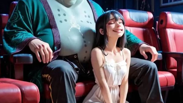She Wanted to Watch a Movie But Ended Up on His Lap Getting Her Ass Pounded Full of Cum (AI Generated) - porntry.com on systemporn.com