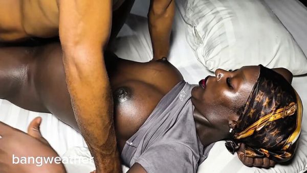 Ebony Amateur Rides Long Cock Like a Pro - porntry.com on systemporn.com