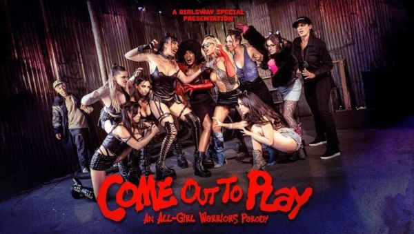 Come Out To Play: An All-girl Warriors Parody - Little Puck, Codi Vore And Leana Lovings - desi-porntube.com - India on systemporn.com