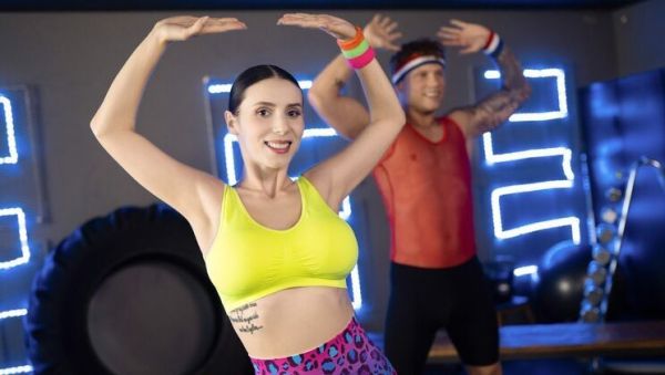 Dance Coach Works A Big Hard Muscle - Nelly Kent And Liam Salvatore - upornia.com on systemporn.com