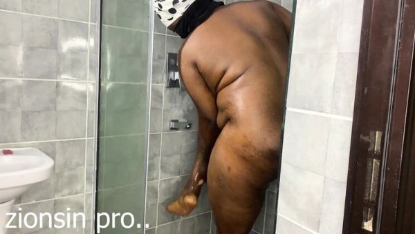 Big Ass Slut Gets Fucked in the Shower by Big Black Cock - porntry.com - Ukraine on systemporn.com