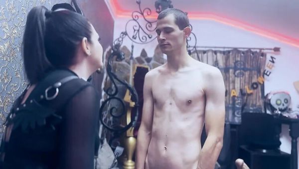 Mistress Zeida Spanks Balls with Heavy Dildos – Cruel CBT Gagging - porntry.com - Britain - Hungary - Romania on systemporn.com