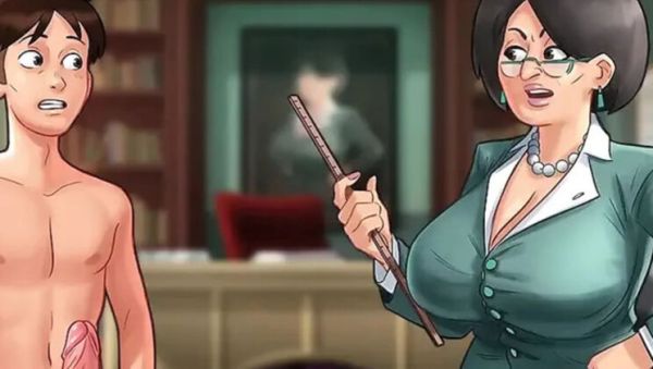 Summertime Saga: My College Principal Caught Me Jerking Off in Class - veryfreeporn.com - India on systemporn.com