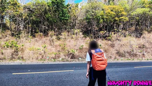 Hitchhiker Asian MILF Naughty Bonnie Sucks Little Cock in Car for Ride to Next City - porntry.com - Thailand - Malaysia - Indonesia on systemporn.com