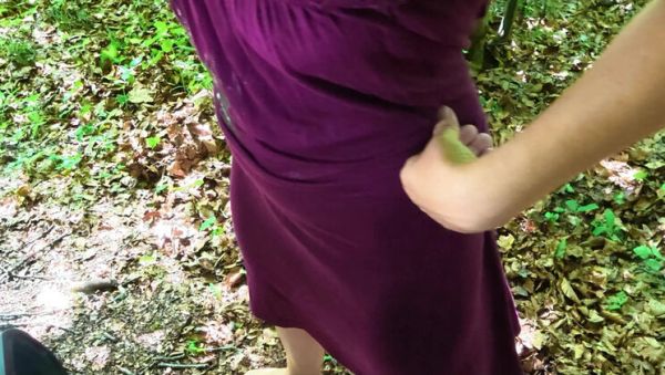 Hairy MILF Hothousewifexoxo jerks off big cock in the woods and gets huge cumshot - xxxfiles.com - Germany - Austria on systemporn.com
