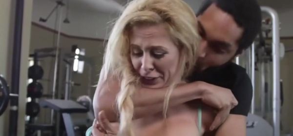 Cherie DeVille Gym Bondage Caning - inxxx.com on systemporn.com
