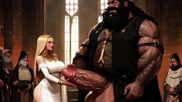 Big Black Warriors Ravage European Maidens in Medieval Castle - xxxfiles.com - Britain on systemporn.com