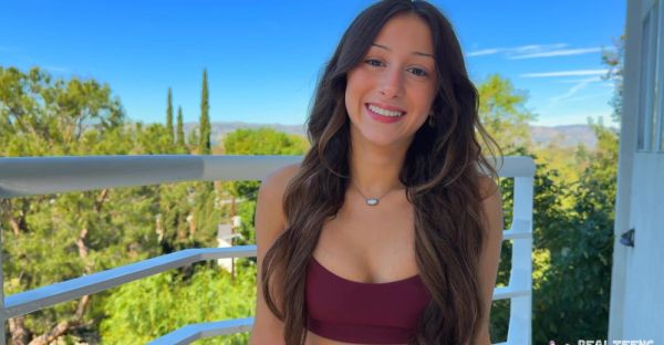Skinny Alex Jett and gorgeous Livi Blossom indulge in a steamy POV encounter on the couch - alphaporno.com on systemporn.com